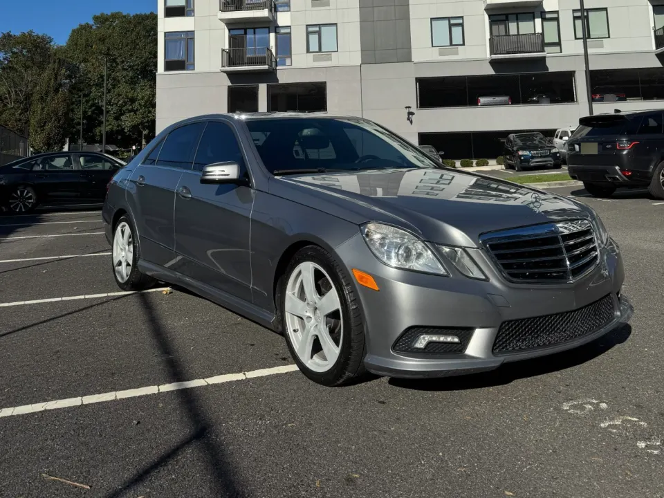 2011 Mercedes-Benz E-Class, silver